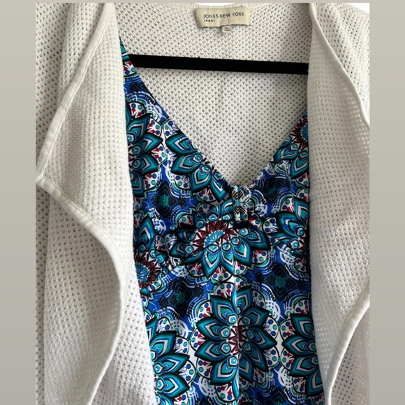 Tankini Top with White Cardi and MK white tote “3 piece set” - Picture 3 of 11